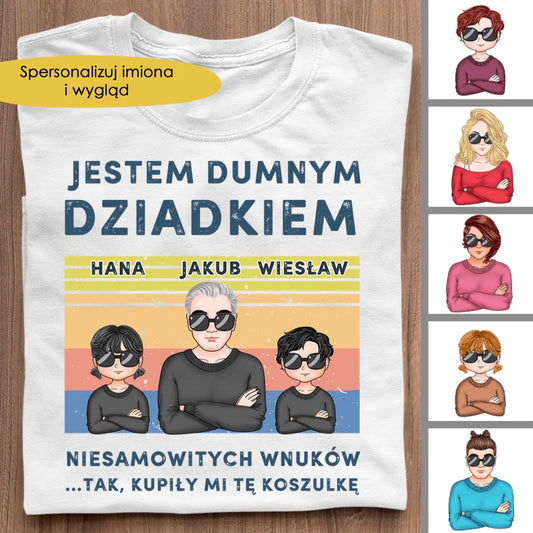 Jestem dumnym dziadkiem niesamowitych wnuków