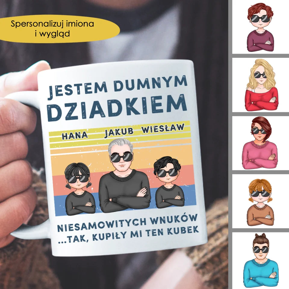 Kubek - Jestem dumnym dziadkiem niesamowitych wnuków
