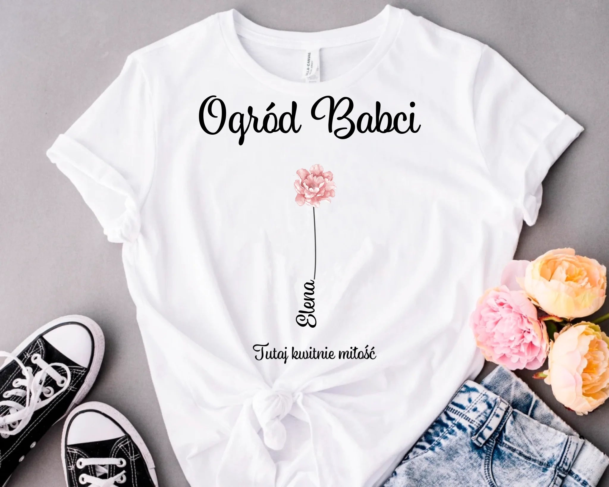 Bluza Unisex - Ogród Babci