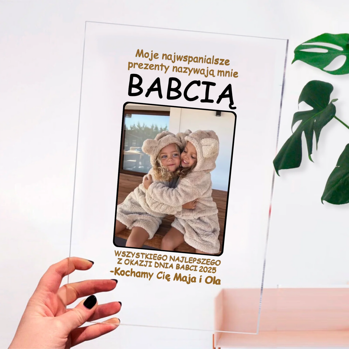Moje najwspanialsze  prezenty nazywają mnie BABCIĄ