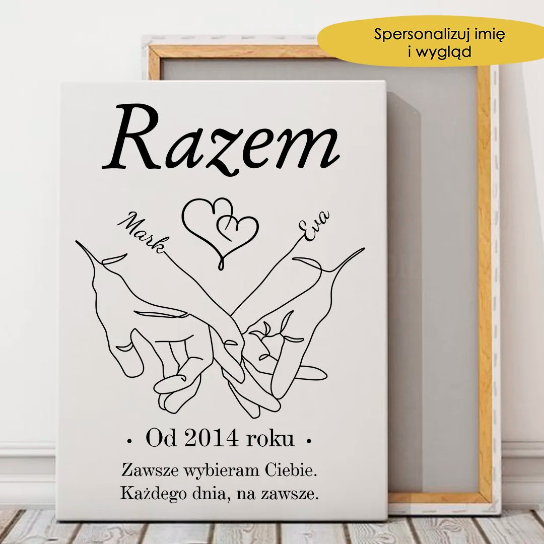 Zawsze wybieram Ciebie. Każdego dnia, na zawsze