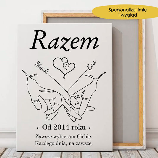 Zawsze wybieram Ciebie. Każdego dnia, na zawsze