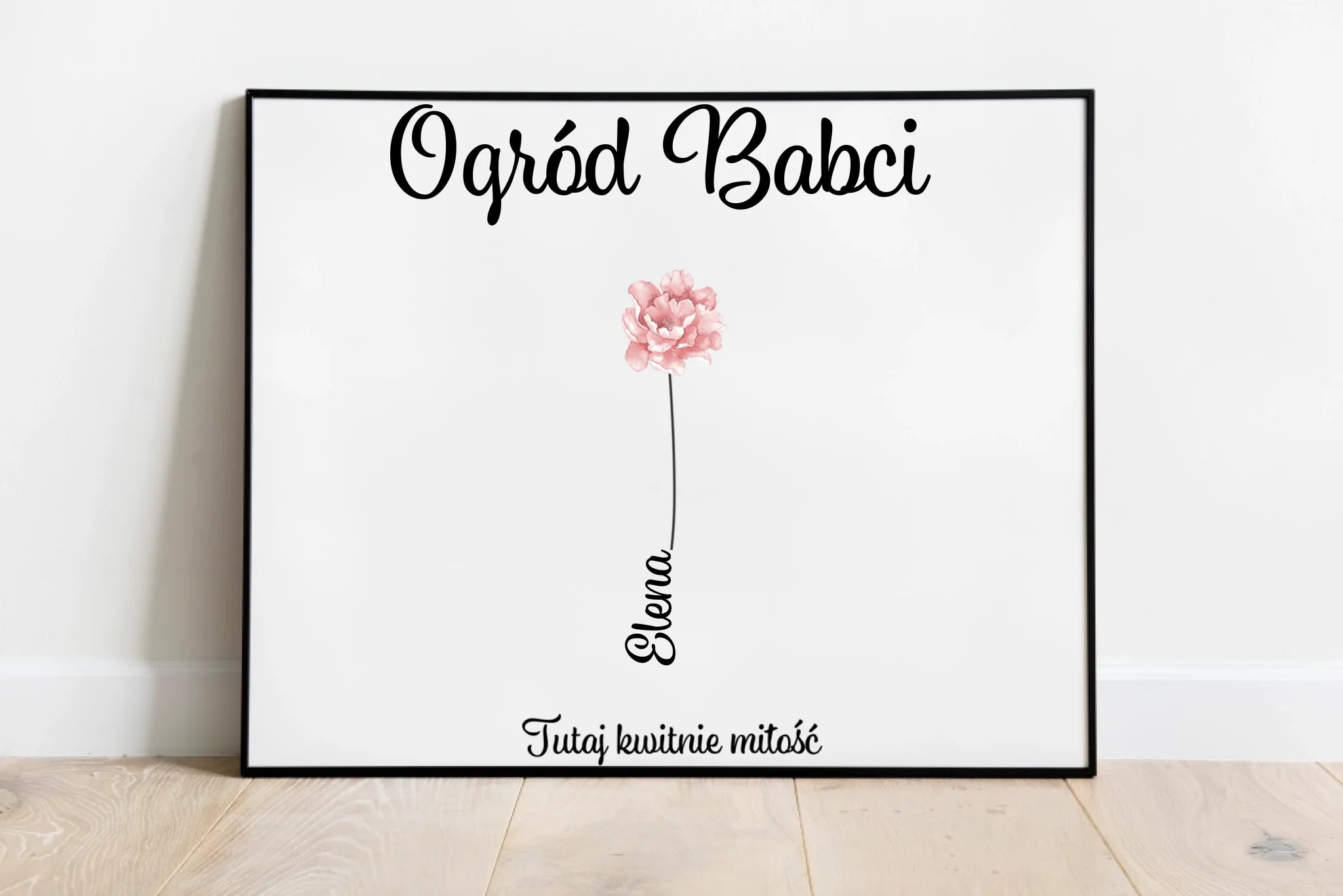 Bluza z kapturem - Ogród Babci