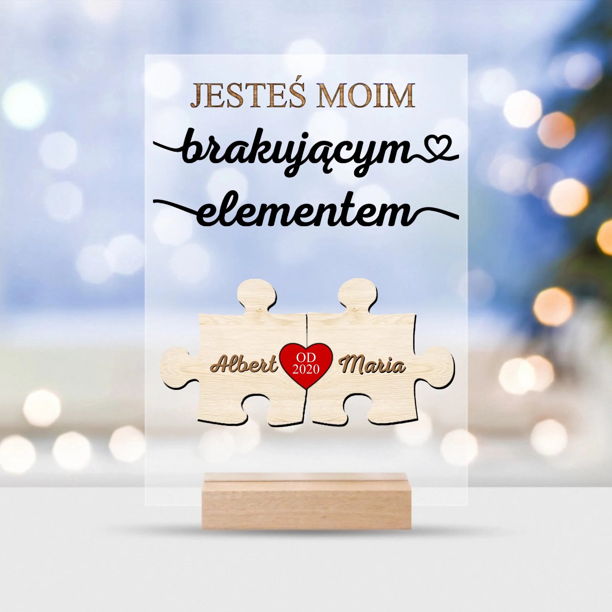 Jesteś moim brakującym elementem