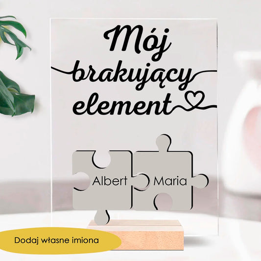 Mój brakujący element