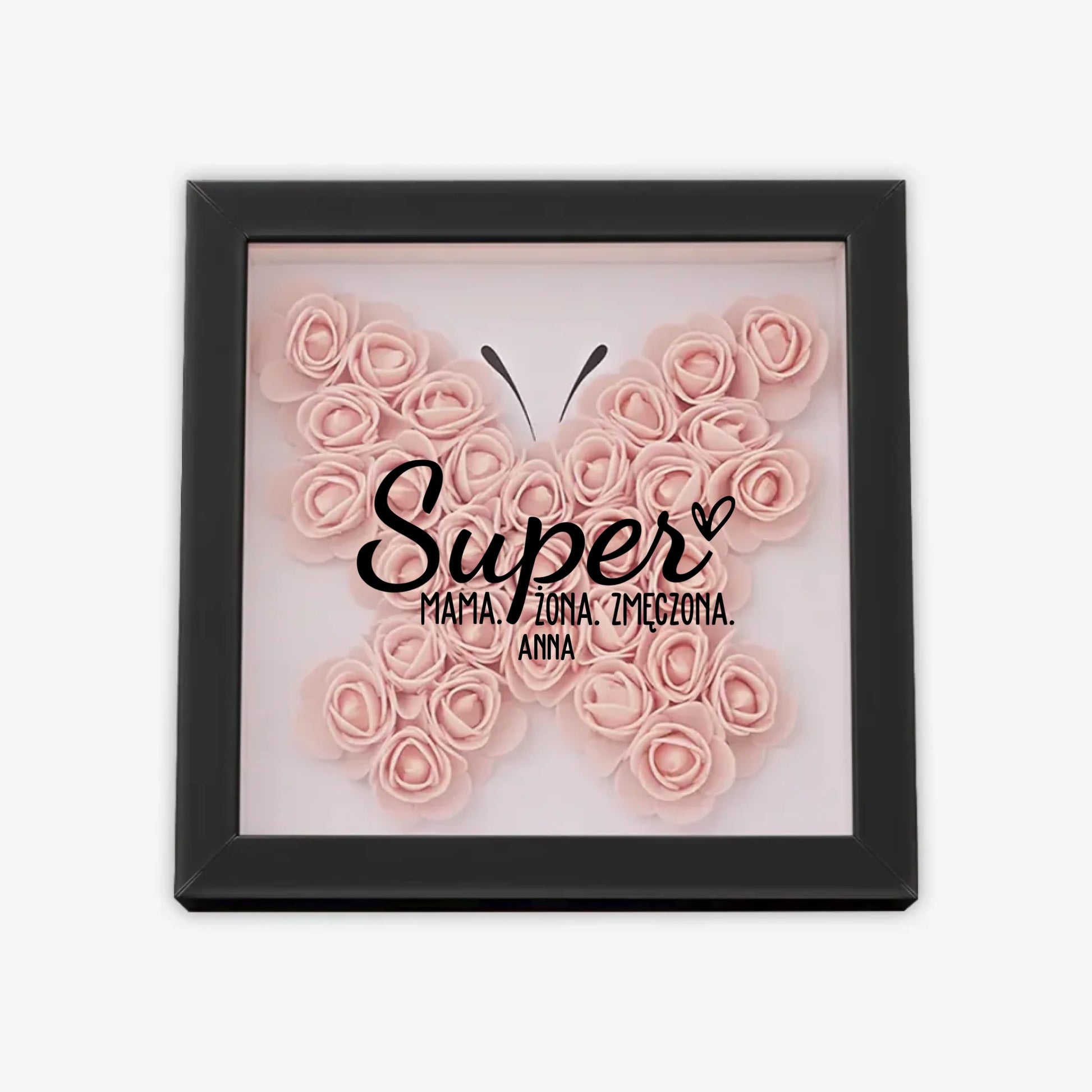 с бабочкой квадрат 5