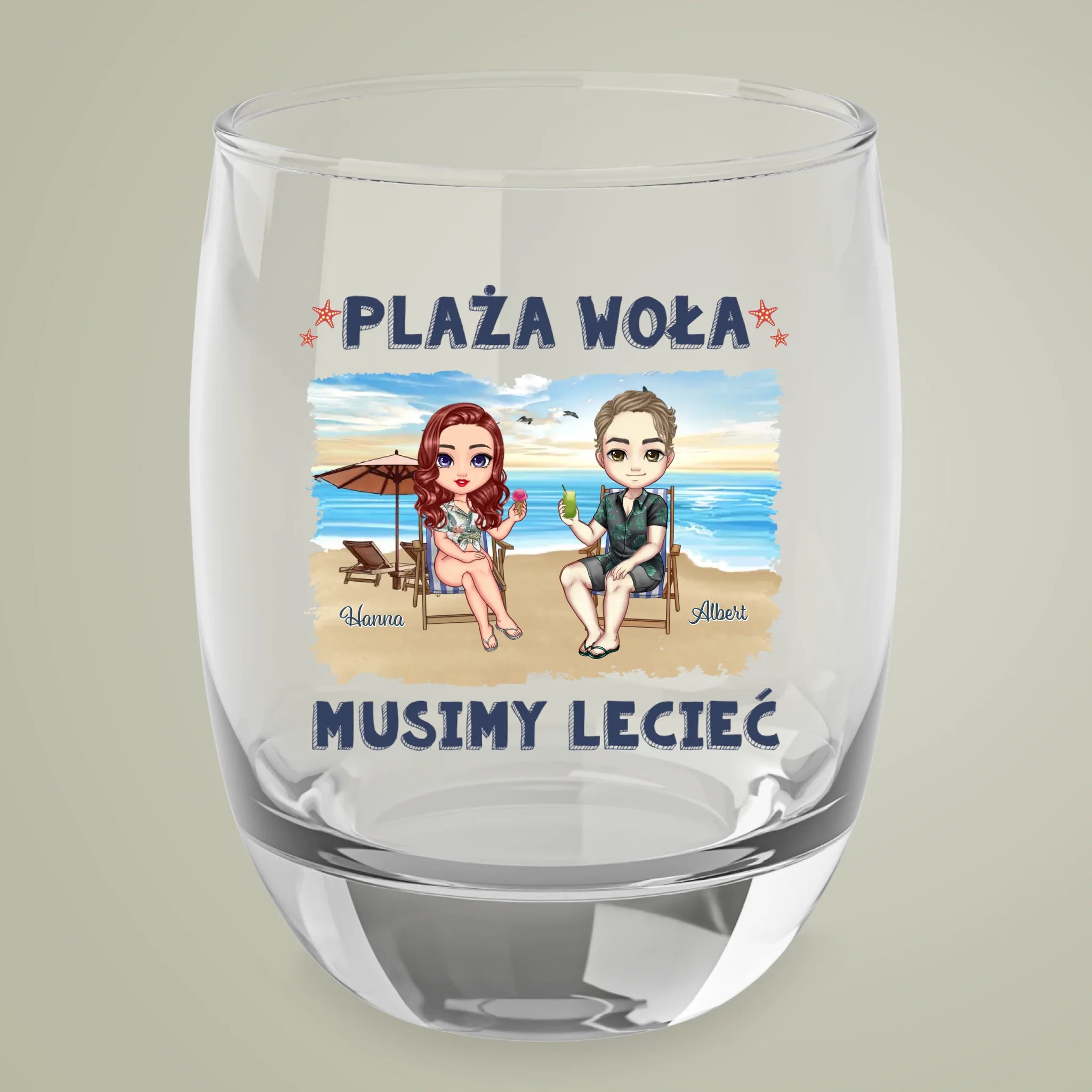 Kubek Termiczny - Plaża woła i musimy lecieć