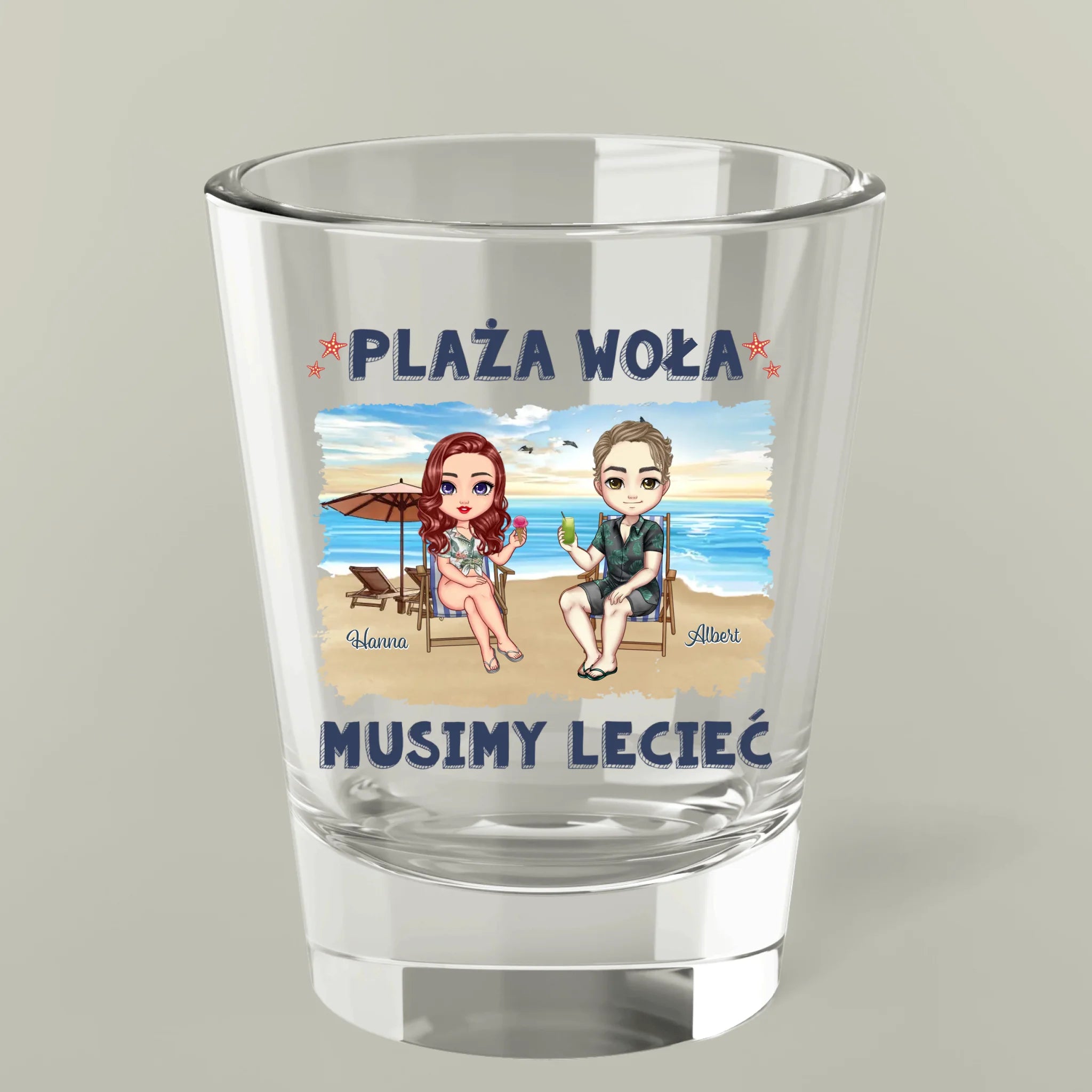 Kubek Termiczny - Plaża woła i musimy lecieć