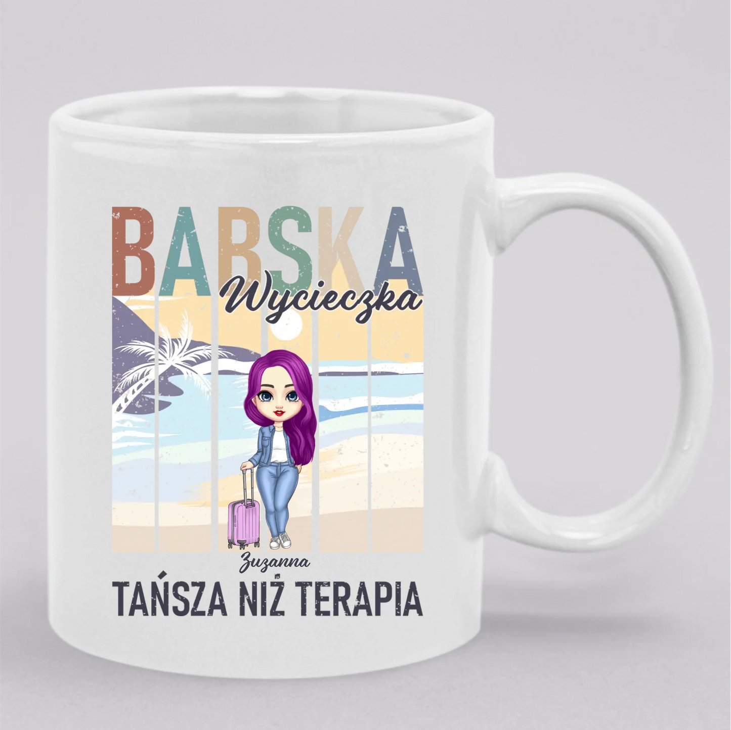 Bluza z kapturem - Babska wycieczka. Tańsza niż terapia
