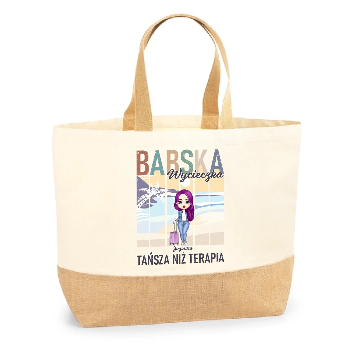 Bluza z kapturem - Babska wycieczka. Tańsza niż terapia