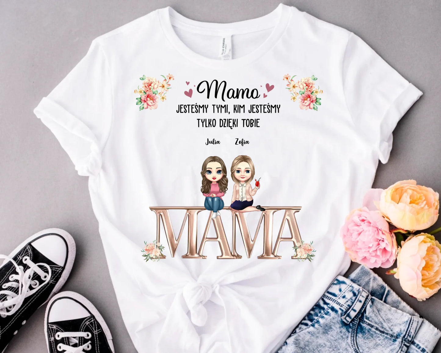 Szkło akrylowe - Mama