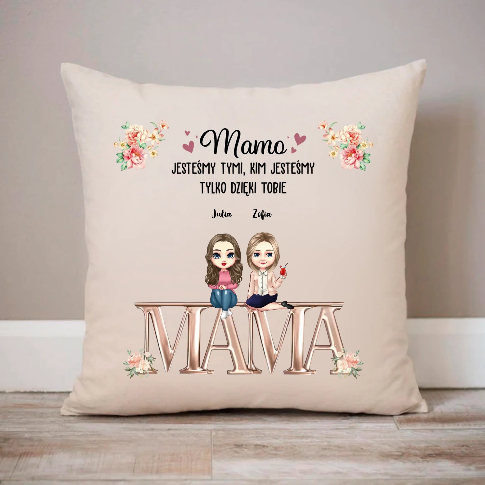 Szkło akrylowe - Mama