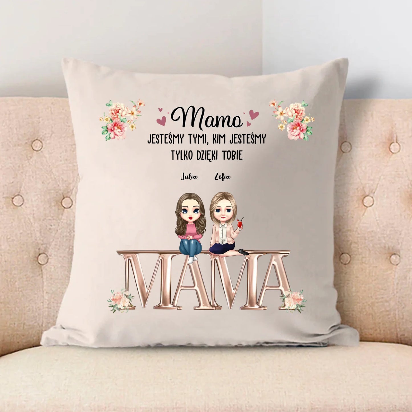 Szkło akrylowe - Mama