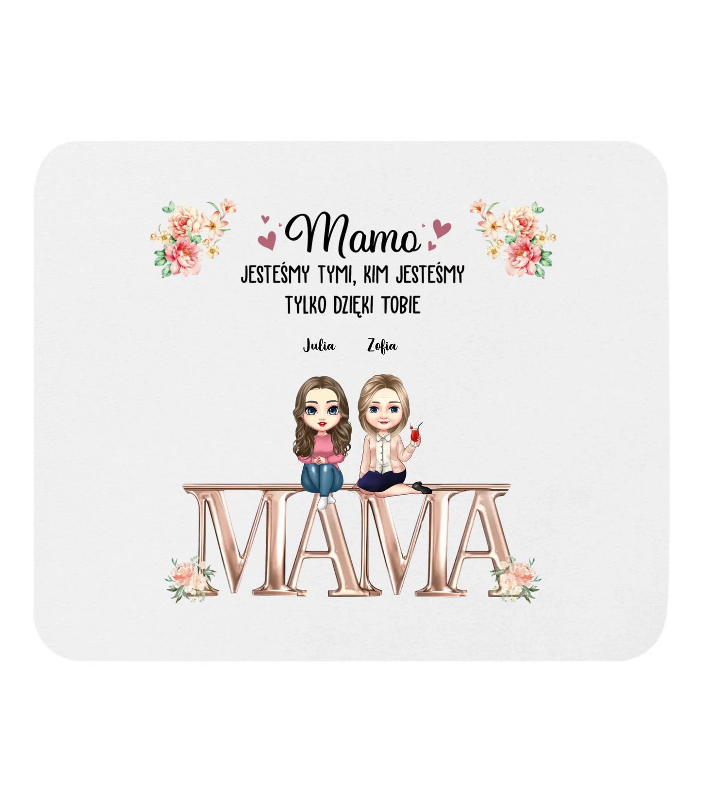 Szkło akrylowe - Mama
