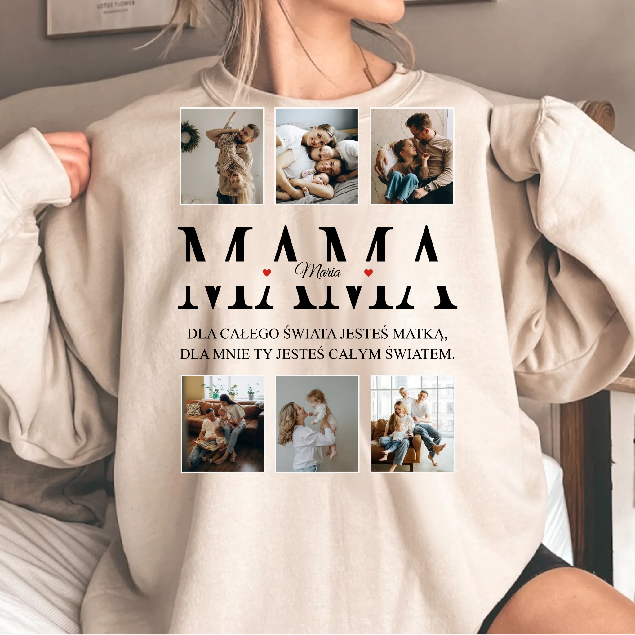 Dla całego świata jesteś matką, dla nas Ty jesteś całym światem