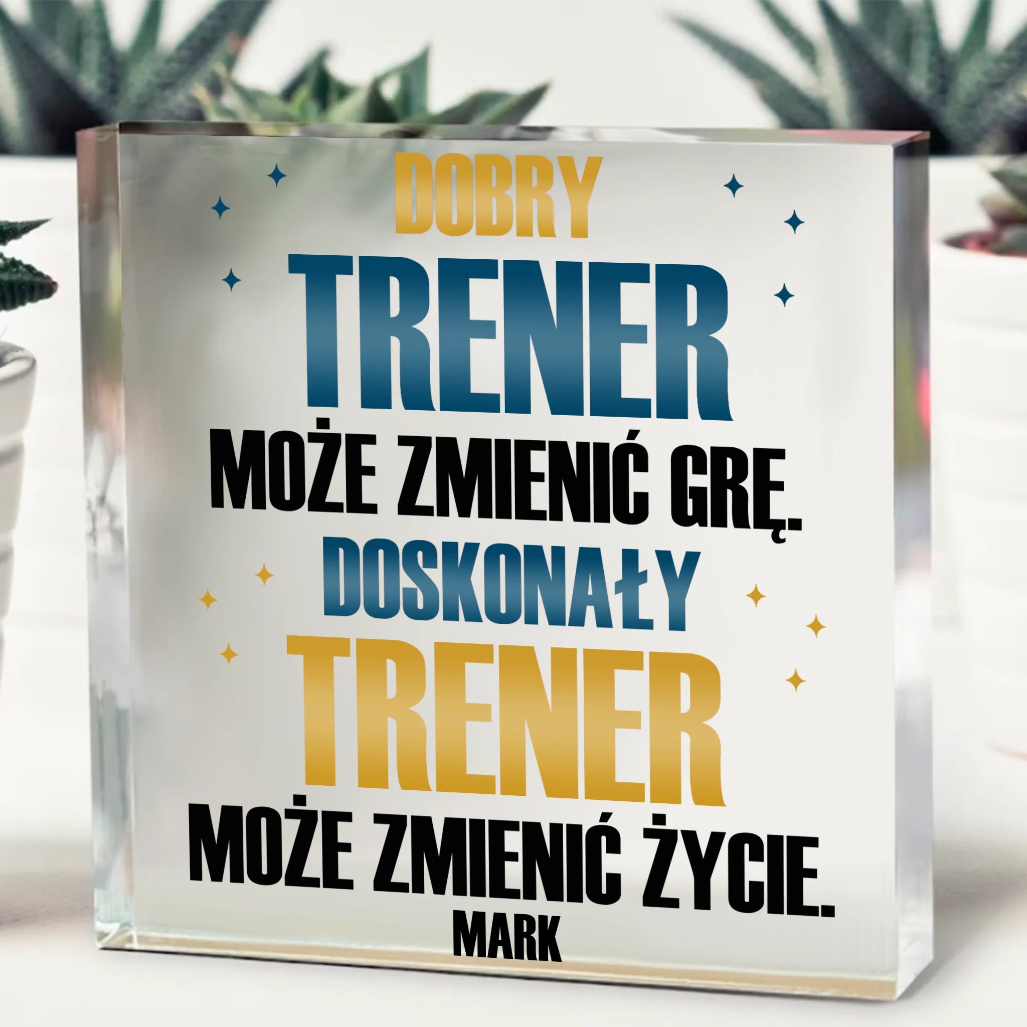 Dobry trener może zmienić grę, doskonały trener może zmienić życie