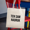 Torba z takim samym nadrukiem