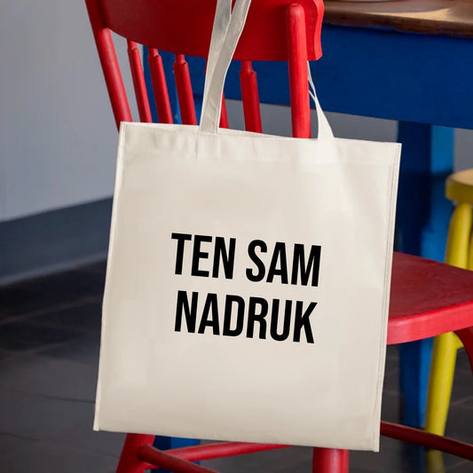 Torba z takim samym nadrukiem