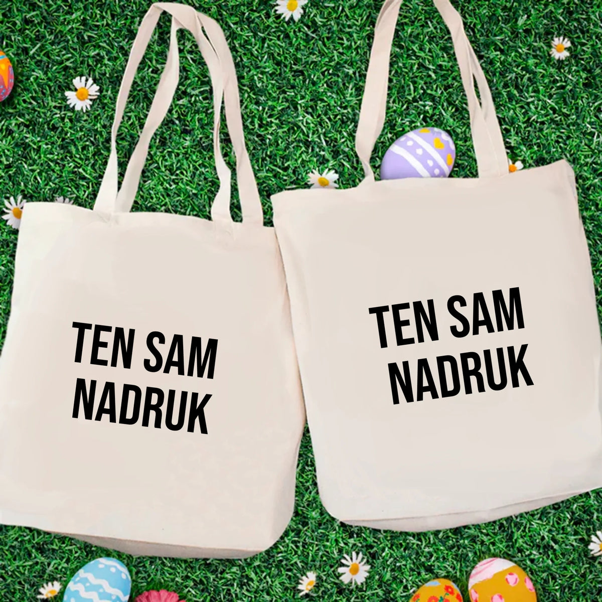 Torba z takim samym nadrukiem