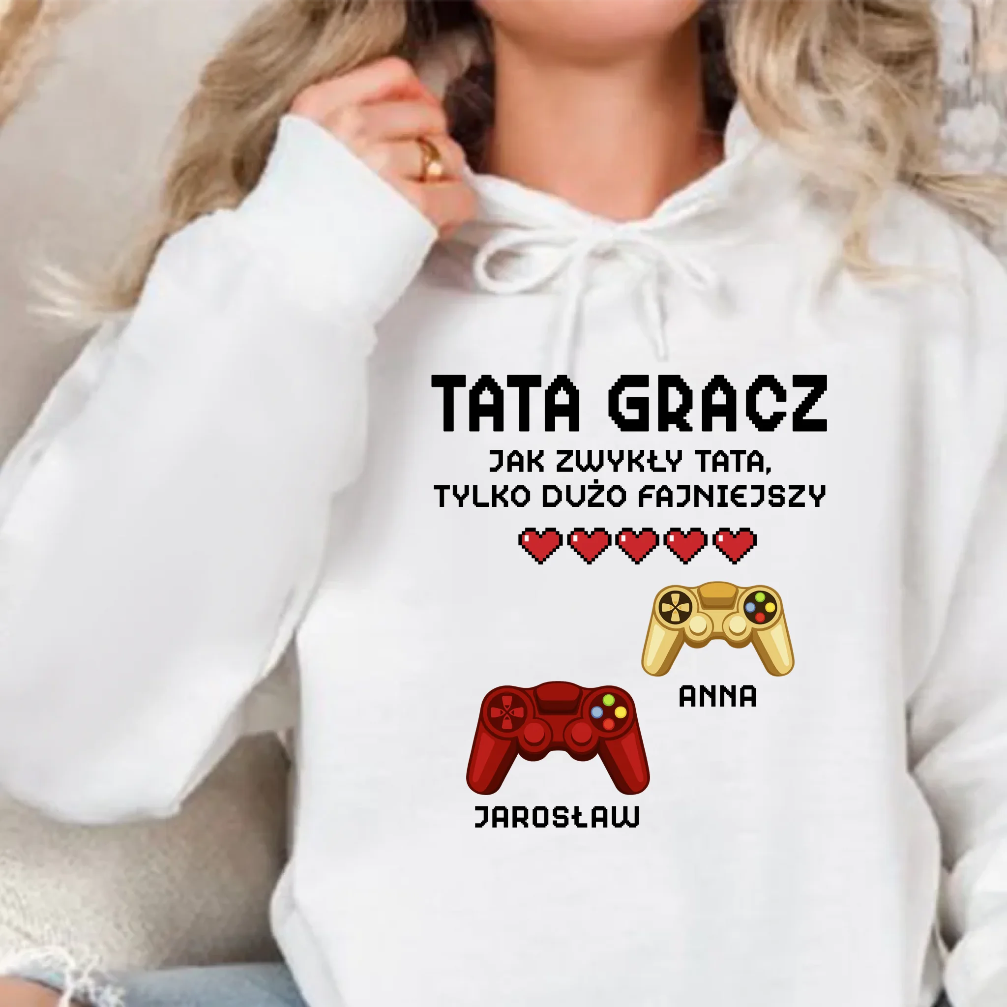 White 1+рукав