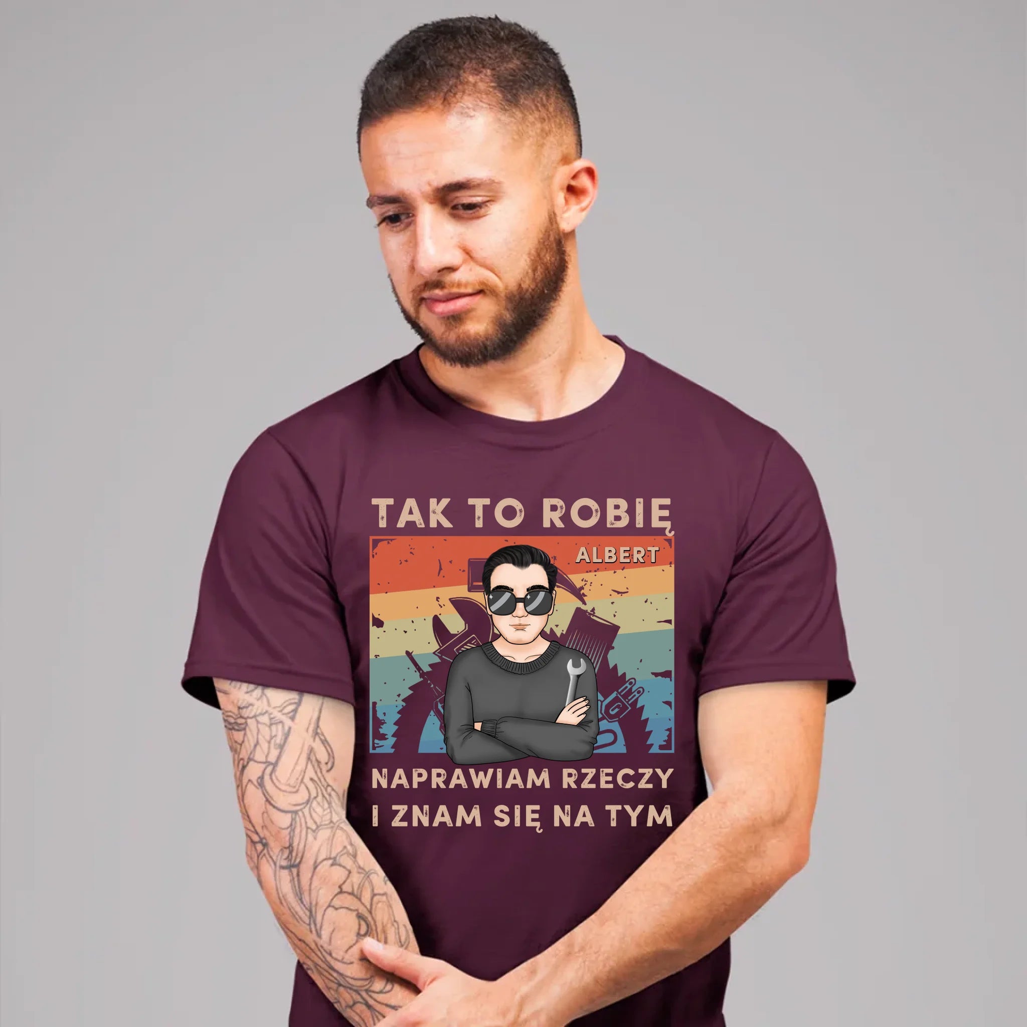 Maroon – Bordowy