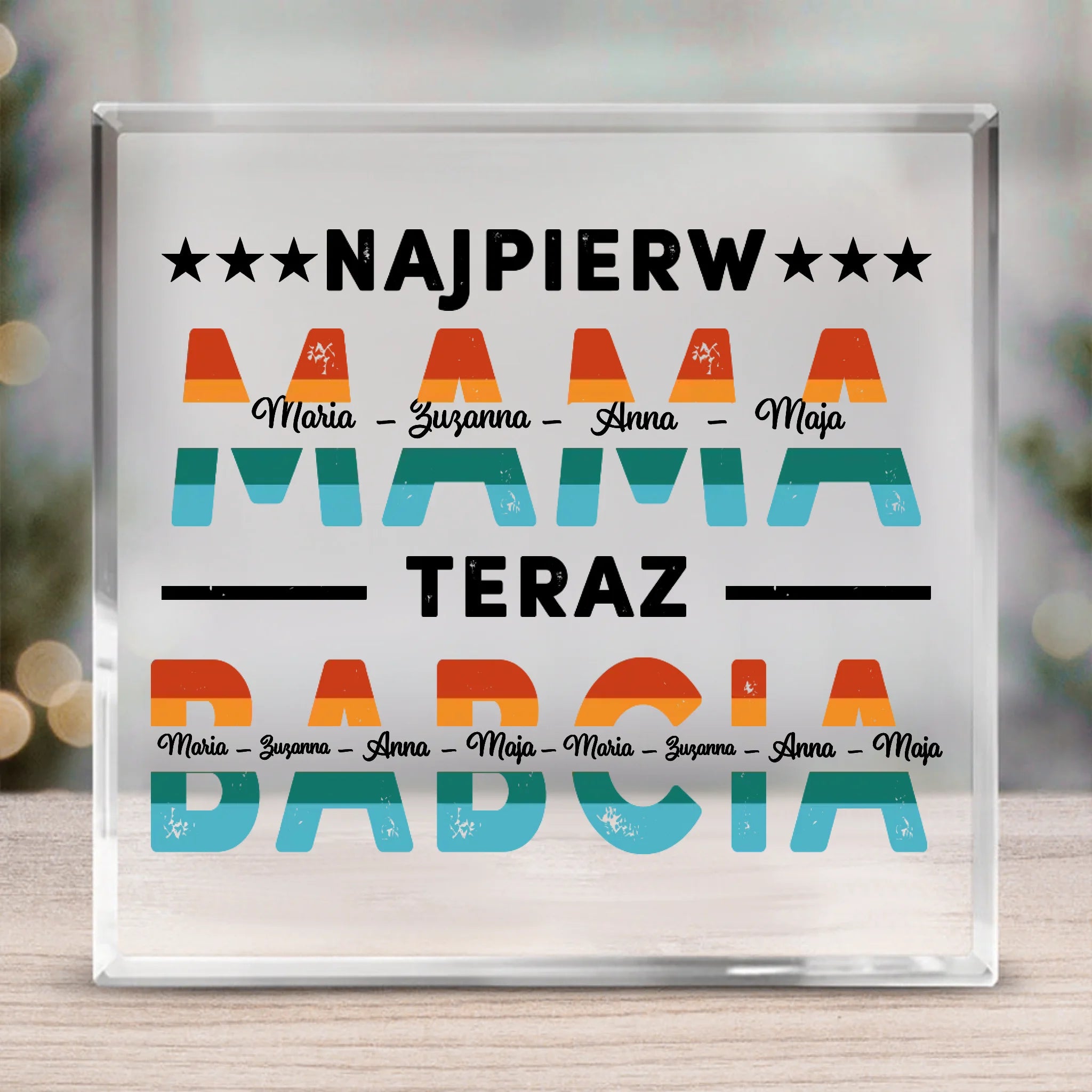 Prezent Najpierw Mama, Teraz Babcia