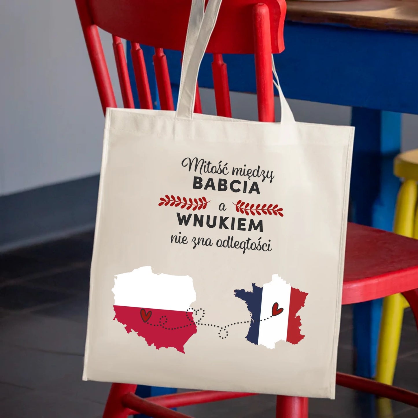 Miłość między Babcia a Wnukiem