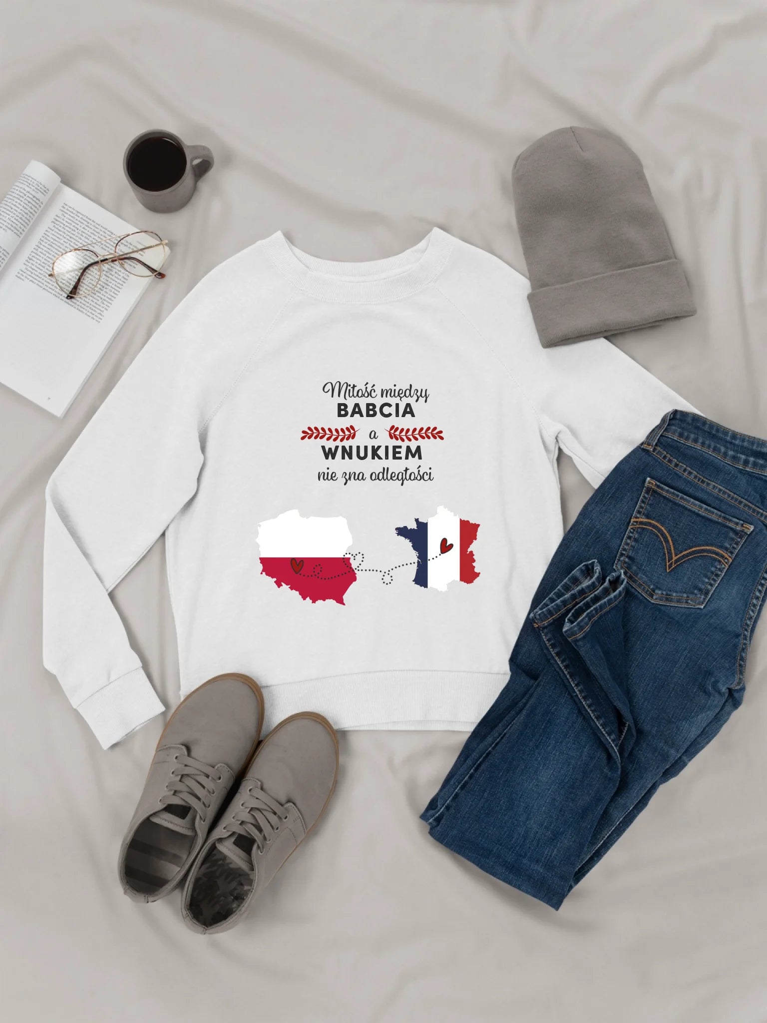 Miłość między Babcia a Wnukiem