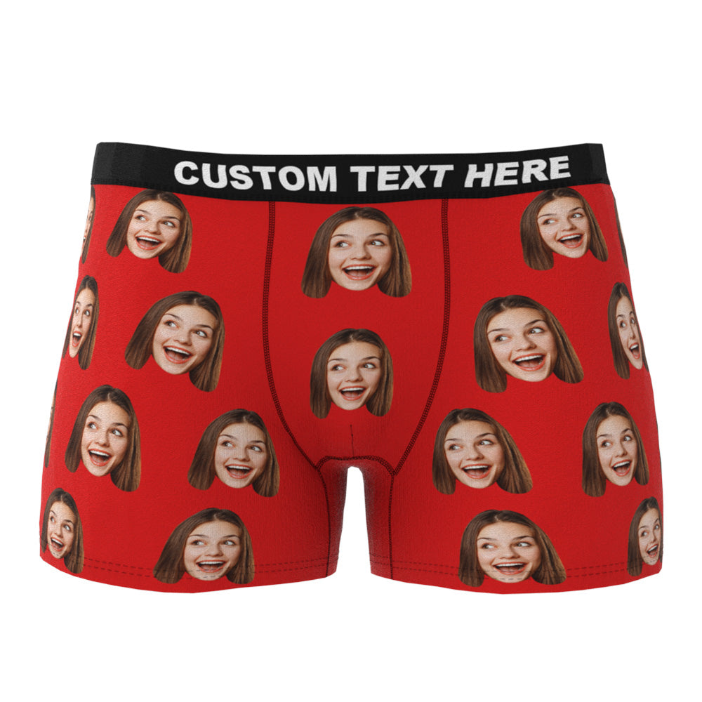 Personalizowane bokserki męskie z własnym zdjęciem na prezent dla niego