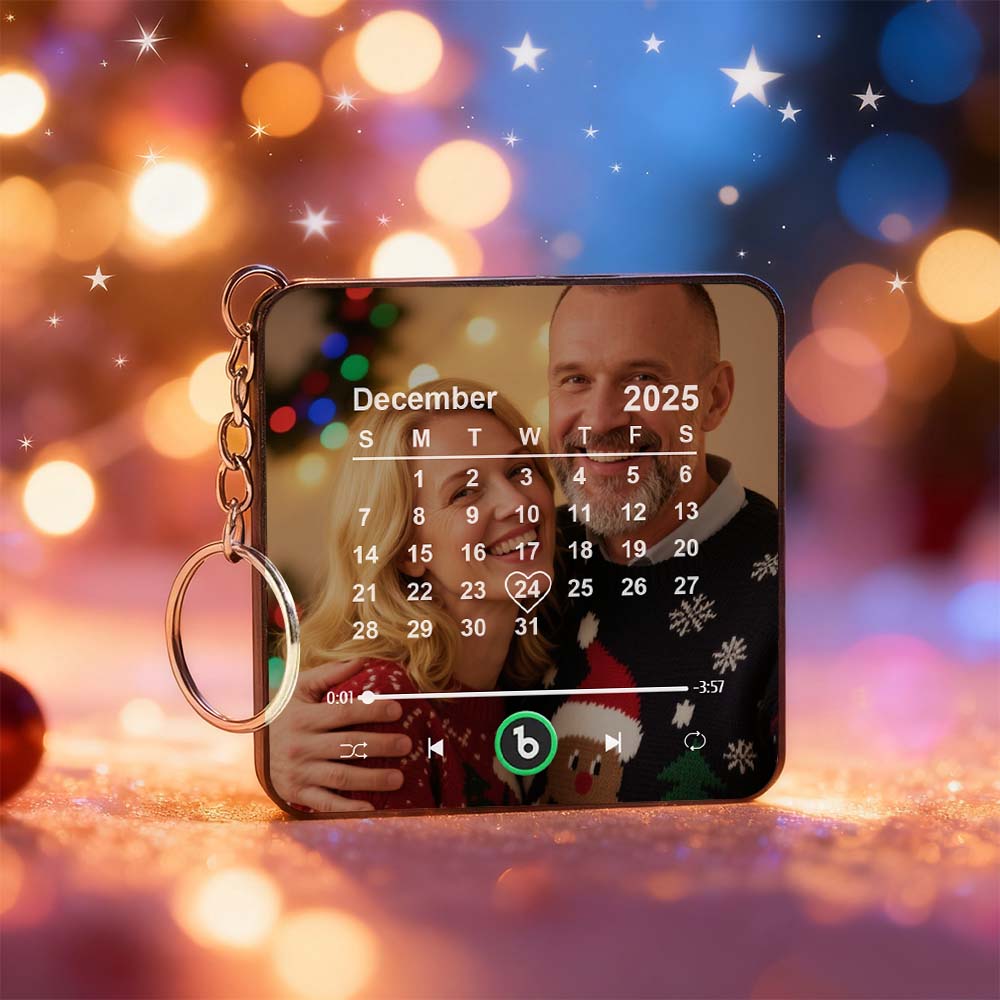 Muzyczny Magnes Z Personalizowanym Kalendarzem