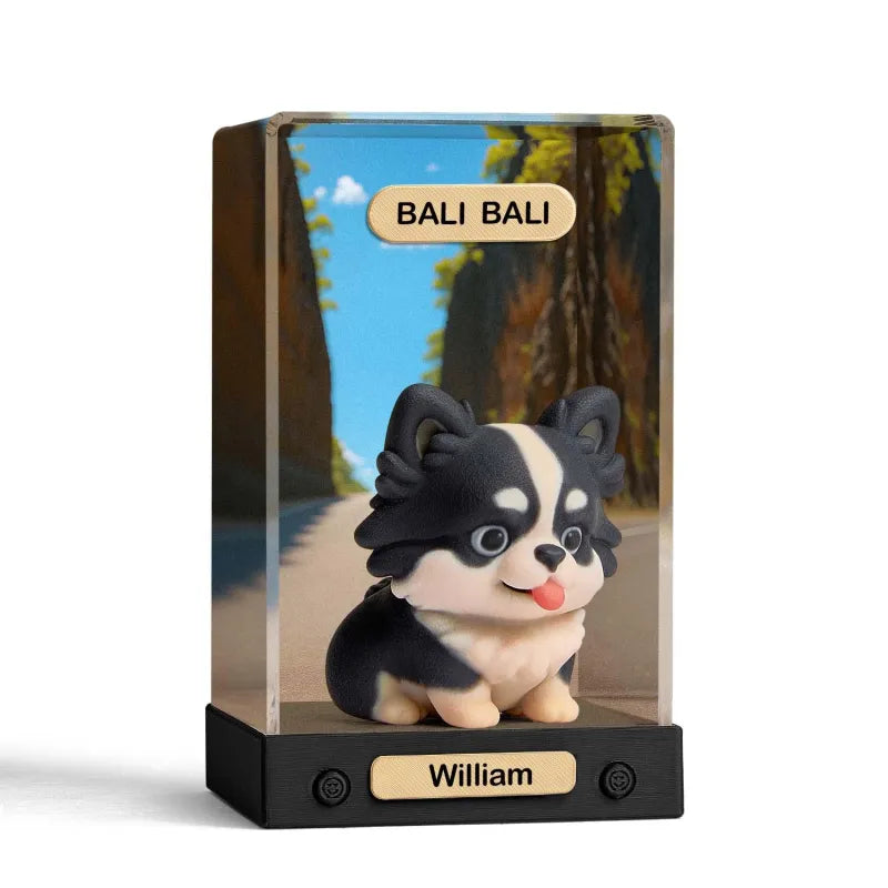 Personalizowana figurka 3D z Twojego zdjęcia w pudełku na prezent dla niej/niego