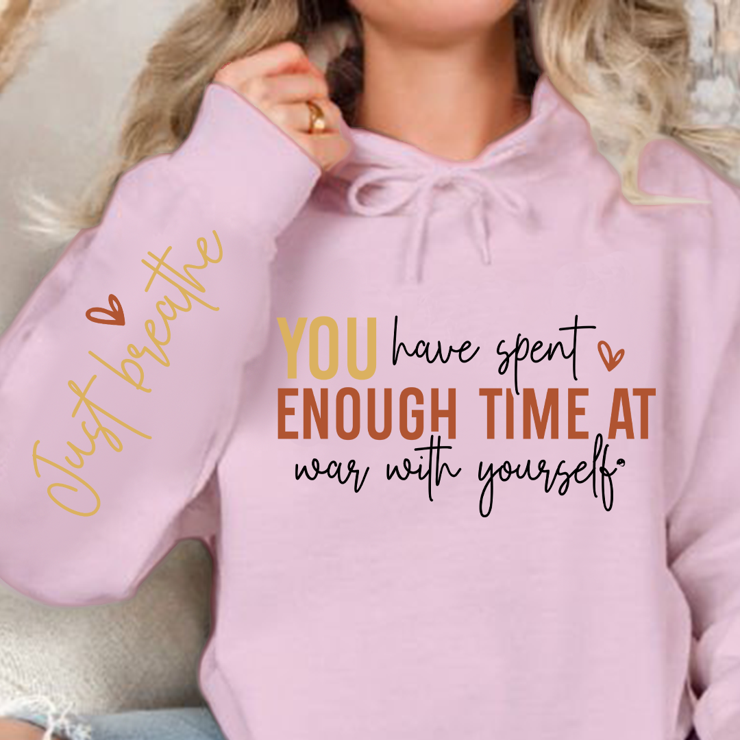 Bluza z kapturem You have spent enough time