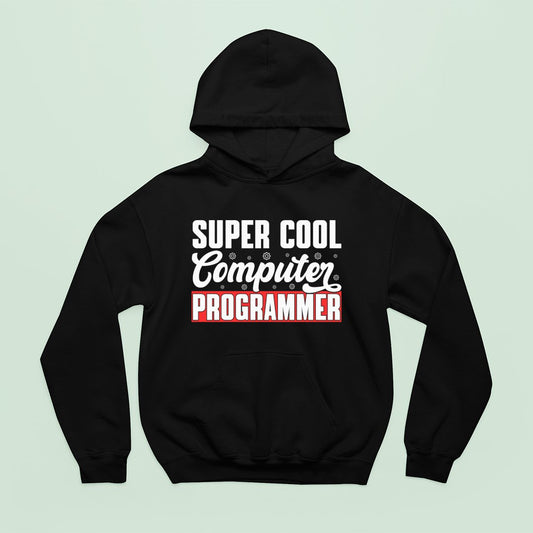 Bluza z kapturem Super Cool Computer Programmer