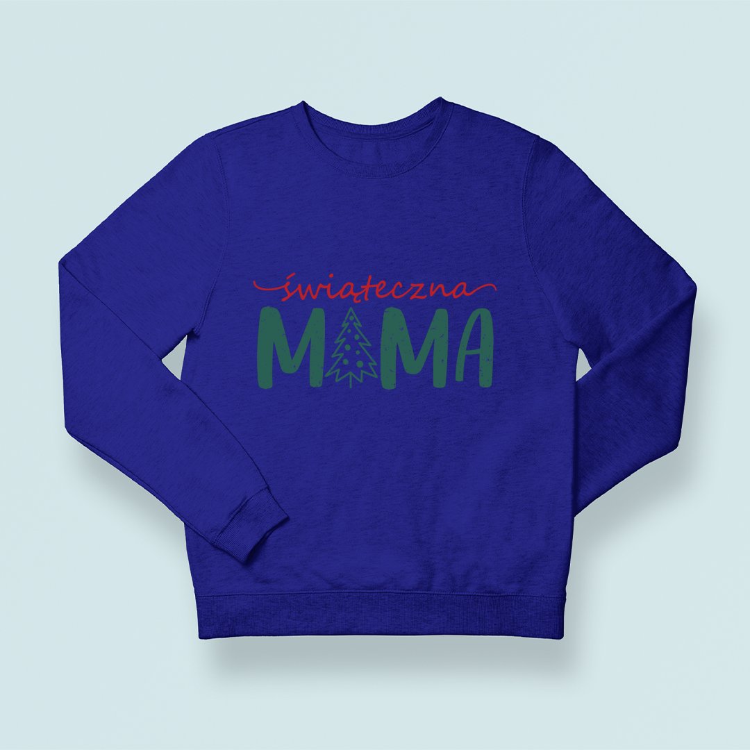 Bluza Unisex Świąteczna Mama