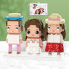Gifts for Family Full Body Customizable 3 People Custom Brick Figures Small Particle Block