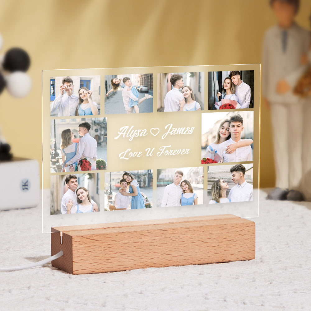 Plexi z personalizowanym zdjęciem na Dzień Babci i Dziadka, prezent dla dziadków