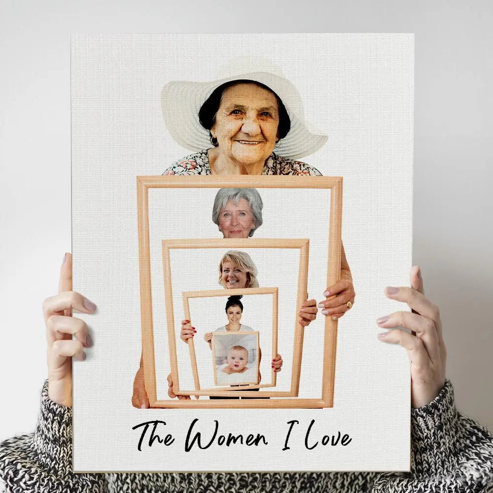 Obraz na płótnie dla babci na Dzień Babci - prezent dla babci