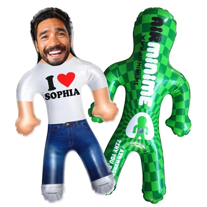 Personalizowana nadmuchiwana figurka prezent dla niej na rocznicę