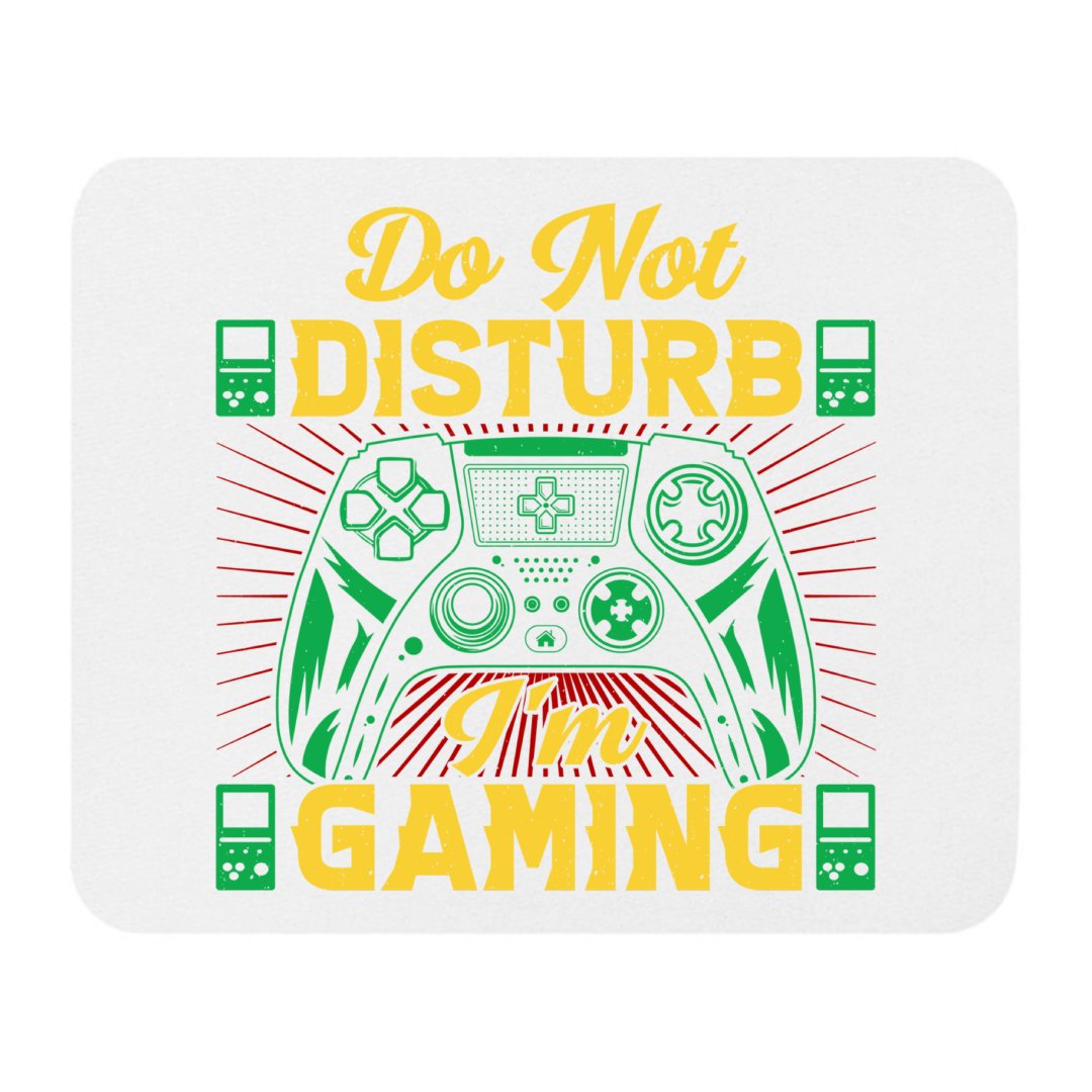 Prezent Dla Fana Gier Komputerowych Podkładka pod mysz Do not disturb. I'm gaming