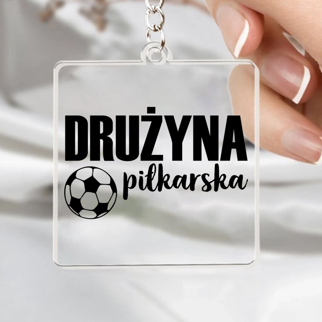 Prezenty Dla Fanów Piłki Nożnej Brelok Drużyna piłkarska