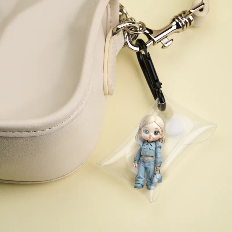 Custom 1 Person 3D Mini Figure From Your Photo Personalized Toy Figure Gifts For Kids (Production Time: 10-15 Business Days)