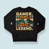 Bluza Unisex Gamer. Hero. Myth. Legend.