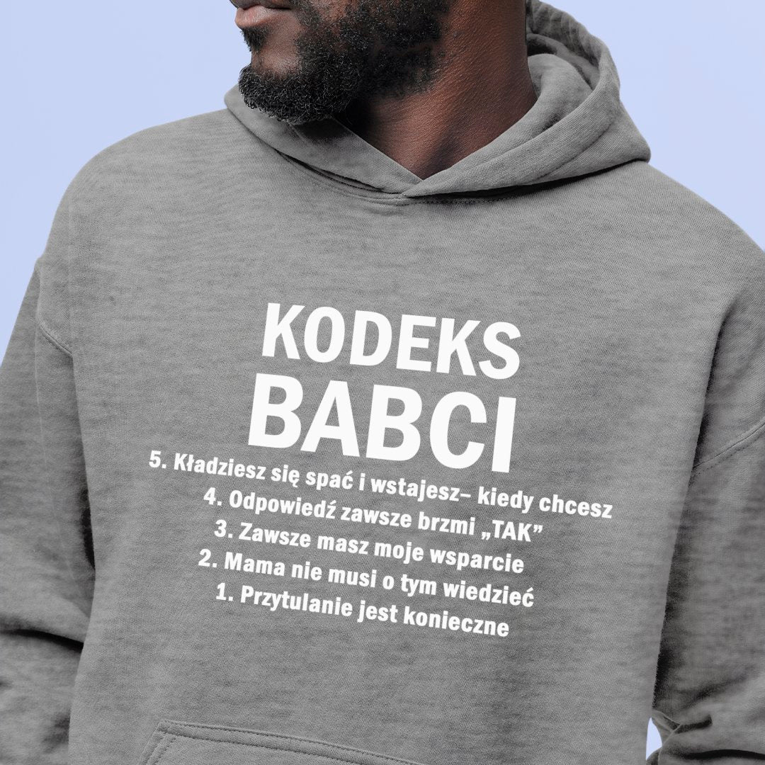 Bluza z kapturem Kodeks Babci