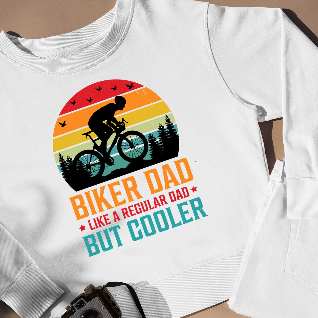 Bluza Unisex Biker Dad Like A Regular Dad But Cooler