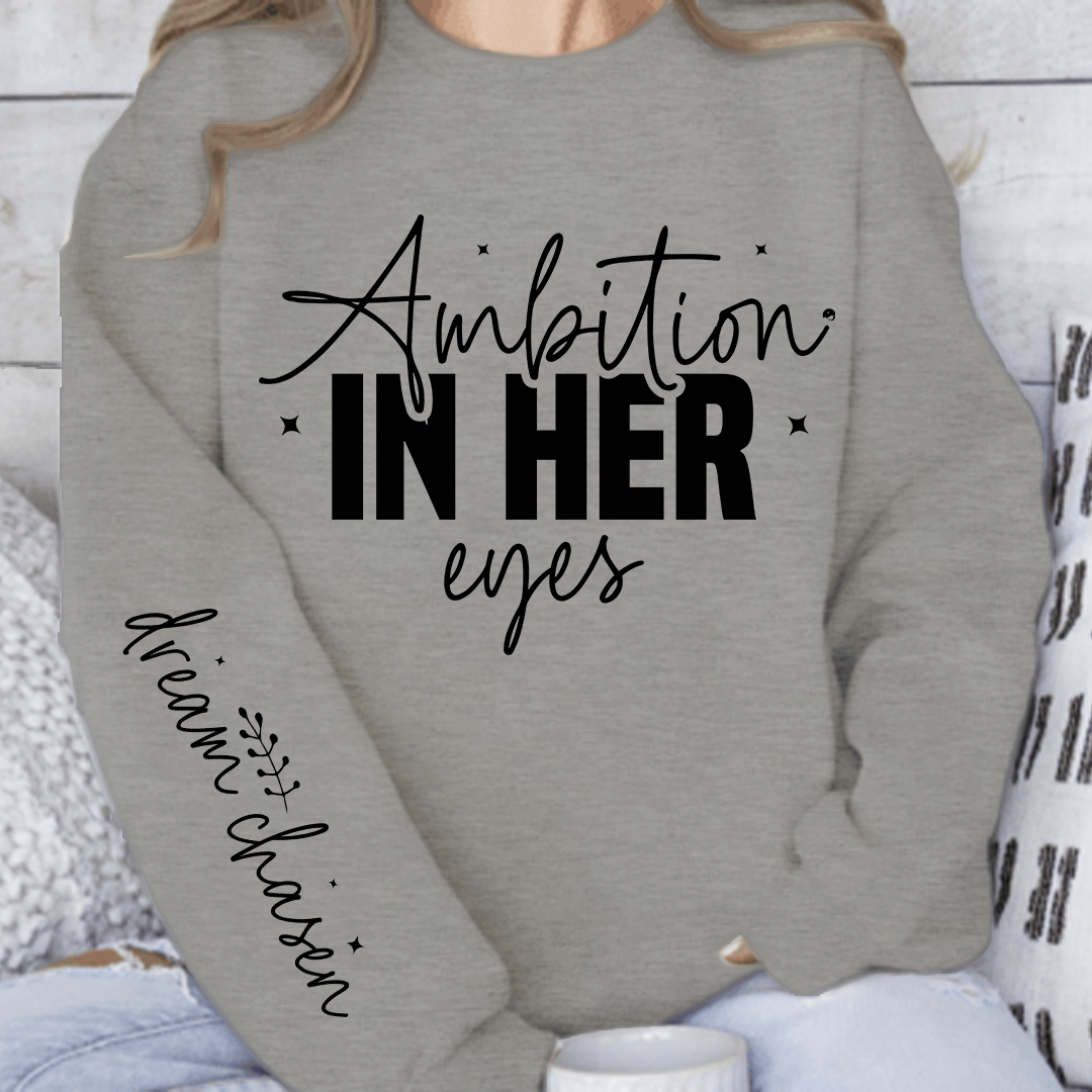 Bluza Unisex Ambition in her eyes