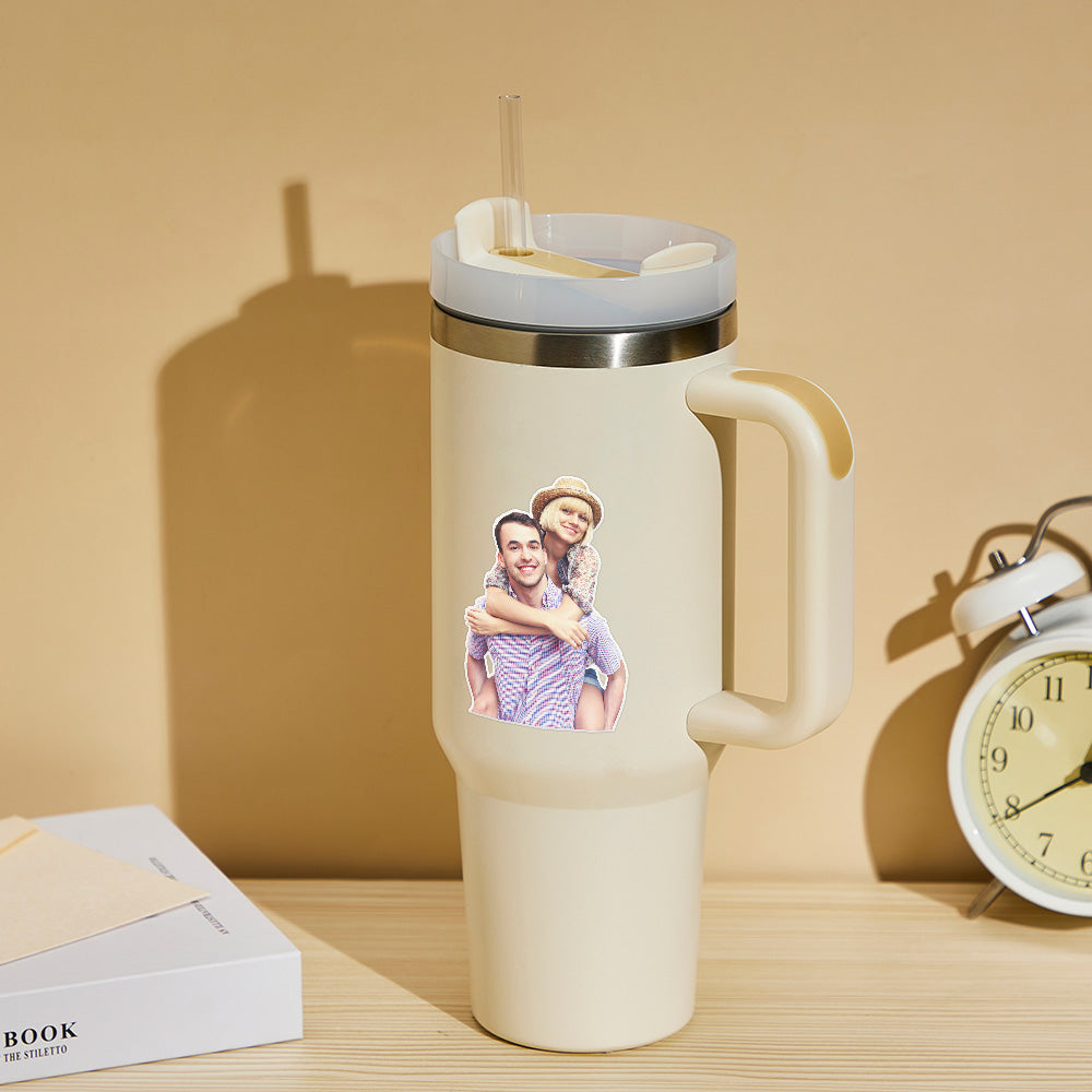 Kubek termiczny z personalizowanym zdjęciem na Dzień Babci - prezent dla babci