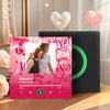 Personalizowany magnes na lodówkę z muzyką na Walentynki, prezent dla niej