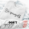 Bluzy   Be Yourself Don't Apologize