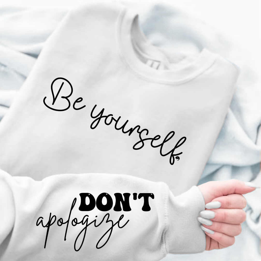 Bluzy   Be Yourself Don't Apologize
