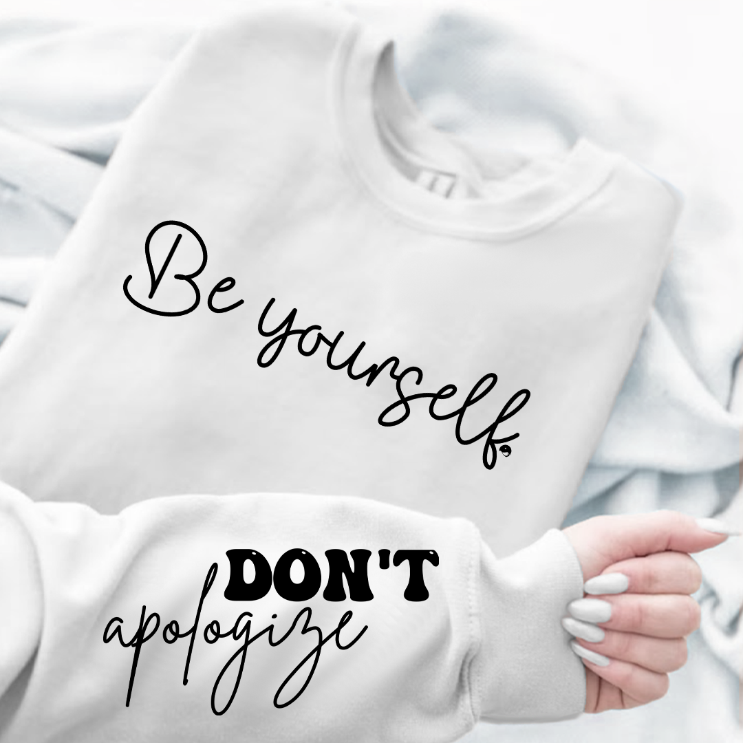 Bluzy   Be Yourself Don't Apologize
